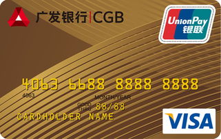 廣發(fā)銀行標(biāo)準(zhǔn)信用卡 金卡(VISA)