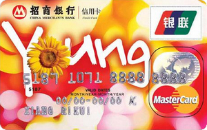 招行young卡(普卡,Mastercard,人民幣+美元)