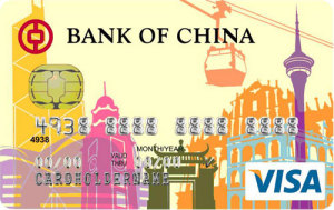 中國銀行長城國際港澳自由行卡(VISA)